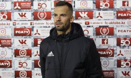 Шимкович сыграл 10 матчей за «Актобе»