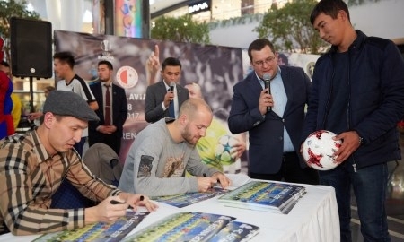 Тагыберген и Маевский приняли участие в мероприятии «Фристайл — это твой стиль»