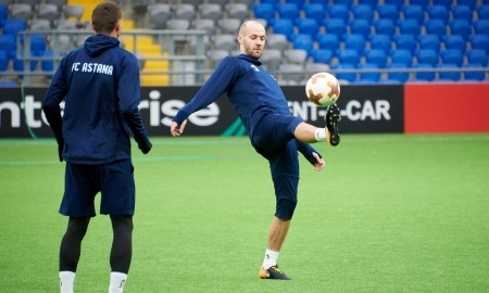 «Астана» назвала стартовый состав на матч со «Славией»