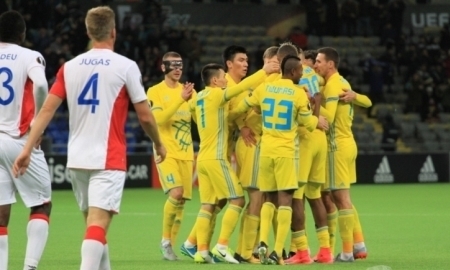 «Астана» сыграла вничью со «Славией» в Лиге Европы