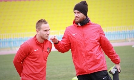 «Шахтер» провел предыгровую тренировку в Атырау