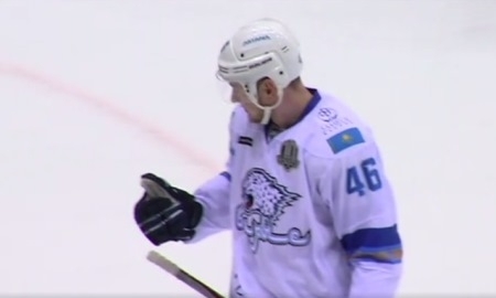 Видео шайб матча КХЛ «Трактор» — «Барыс» 2:1