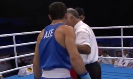 Видео победы Аманкула над уроженцем Казахстана в полуфинале чемпионата мира-2017