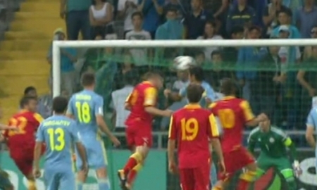 Видео гола Бечирая матча отбора чемпионата мира-2018 Казахстан — Черногория