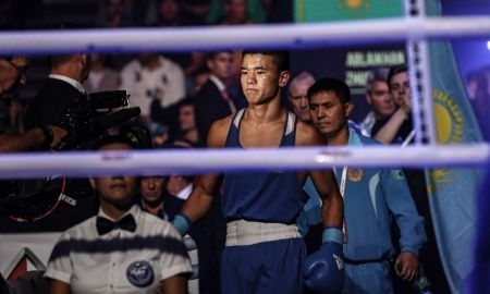 Фоторепортаж с полуфинальных боев казахстанцев на чемпионате мира-2017 1 сентября