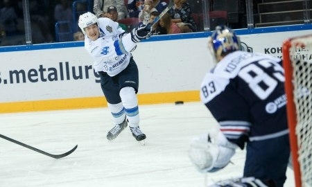 Фоторепортаж матча КХЛ «Металлург» Магнитогорск — «Барыс» 3:2 Б