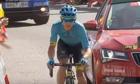 Видео победного для «Астаны» 15-го этапа «Вуэльты Испании»