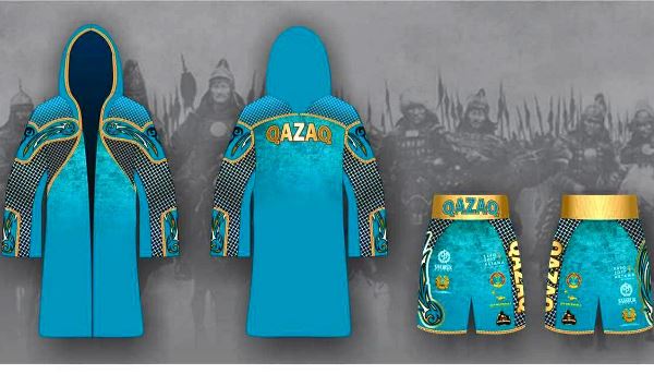 Представлена экипировка Ислама на бой с Куком в Астане