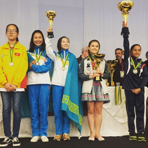 На юношеском чемпионате мира казахстанка заняла третье место