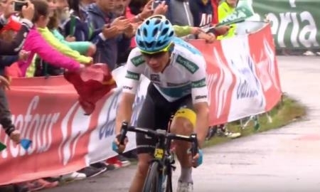Видео «бронзового» для «Астаны» 17-го этапа «Вуэльты Испании»