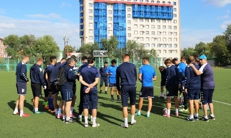 Фоторепортаж с тренировки «Окжетпеса» в Уральске