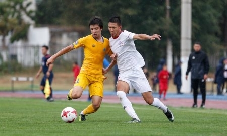 Фоторепортаж с матча Второй лиги «Актобе М» — «Алтай» 2:2