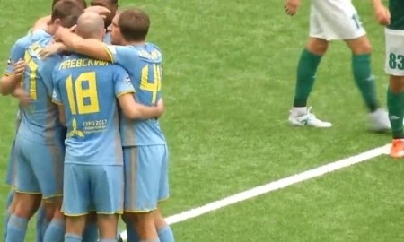 Видео гола Мужикова матча Премьер-Лиги «Астана» — «Атырау»