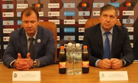 Видео послематчевой пресс-конференции игры МХЛ «Сарматы» — «Снежные Барсы» 2:1