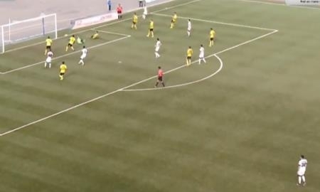 Видео автогола Квеквескири матча Премьер-Лиги «Иртыш» — «Тобол»