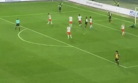 Видео гола Исламхана матча Премьер-Лиги «Кайрат» — «Кайсар»