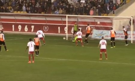 Видео гола Валиуллина матча Премьер-Лиги «Актобе» — «Шахтер»