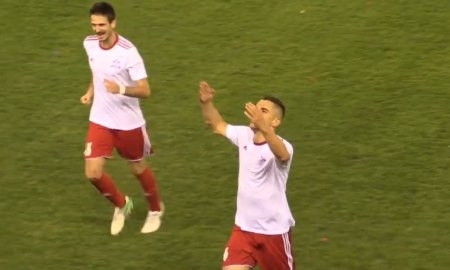 Видео гола Обрадовича матча Премьер-Лиги «Актобе» — «Шахтер»