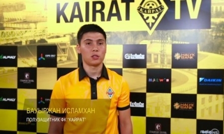 Исламхан — о матче Премьер-Лиги с «Кайсаром»