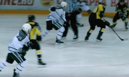 Видеообзор матча ВХЛ «Сарыарка» — «Рубин» 2:3 ОТ
