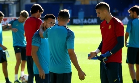 Фоторепортаж с тренировки «Вильярреала» перед матчем с «Астаной»