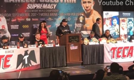 Геннадий Головкин: «Не хочу много говорить. Я готов и уважаю команду „Канело“»