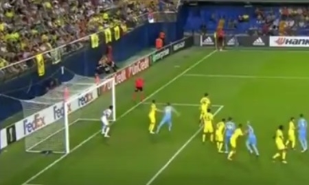 Видео гола Логвиненко матча Лиги Европы «Вильярреал» — «Астана»