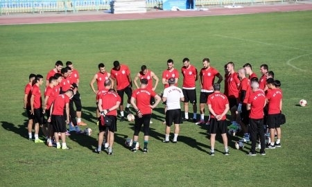 Фоторепортаж с тренировки «Актобе» в Атырау 