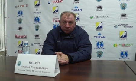 Видео послематчевой пресс-конференции игр чемпионата РК «Алтай-Торпедо» — «Астана» 5:3, 1:3