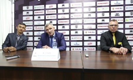 Видео послематчевой пресс-конференции игры ВХЛ «Торпедо» — «Сарыарка» 1:2 Б