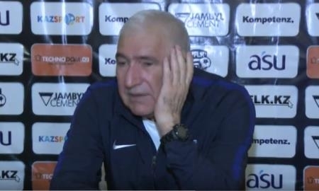Видео послематчевой пресс-конференции Талгаева игры Премьер-Лиги «Тараз» — «Кайрат» 1:5