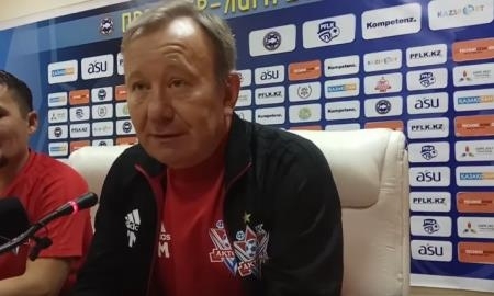 Видео послематчевой пресс-конференции Муханова игры Премьер-Лиги «Актобе» — «Тобол» 1:0