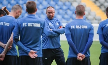 Фоторепортаж с тренировки «Астаны»