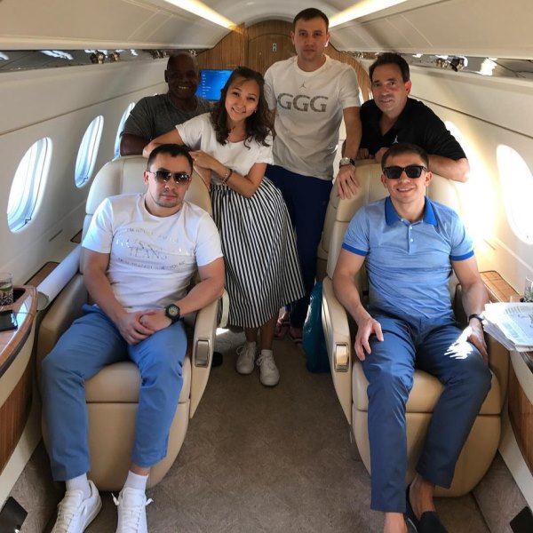 Геннадий Головкин вылетел в Казахстан