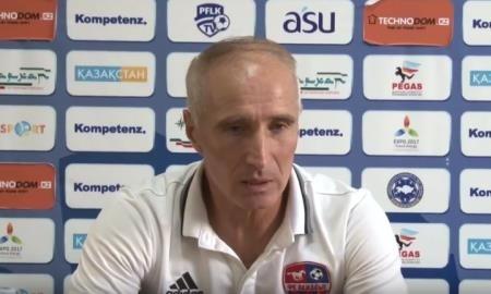 Видео послематчевой пресс-конференции игры Премьер-Лиги «Акжайык» — «Атырау» 1:0