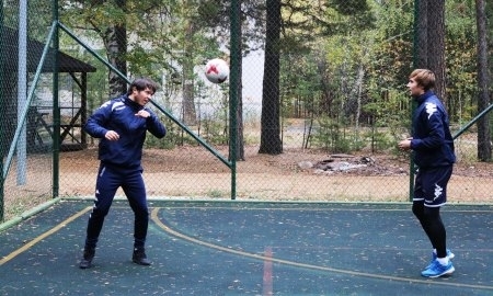 Фоторепортаж с тренировки «Окжетпеса» в Щучинске