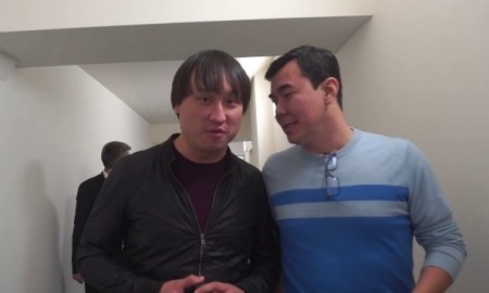 Известные КВН-щики и шоумены посетили матч «Барыс» — «Динамо» Москва