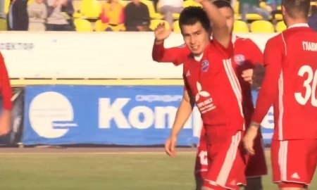 Видео гола Ерсалимова матча Премьер-Лиги «Акжайык» — «Шахтер»