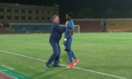 Видео второго гола Фофаны матча Премьер-Лиги «Ордабасы» — «Иртыш»