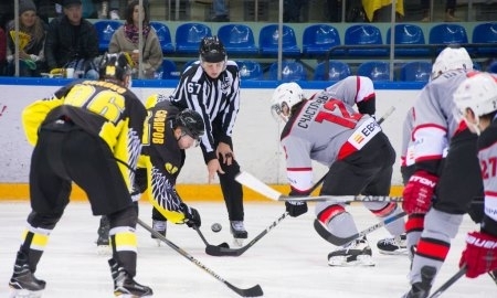 Фоторепортаж с матча ВХЛ «Сарыарка» — «Металлург» 3:0
