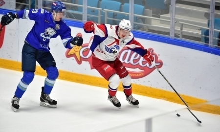 Фоторепортаж с матча КХЛ «Барыс» — «Локомотив» 6:1