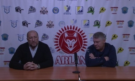 Видео послематчевой пресс-конференции игр чемпионата РК «Арлан» — «Номад» 3:4 ОТ, 3:0