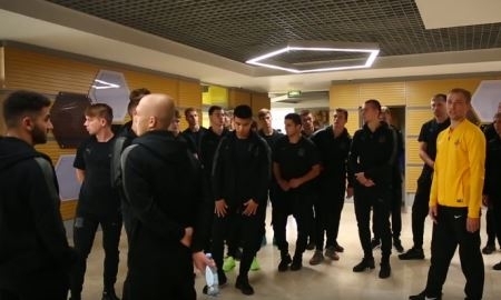 Видеосюжет о посещении воспитанниками «Краснодара» Академии «Кайрата»