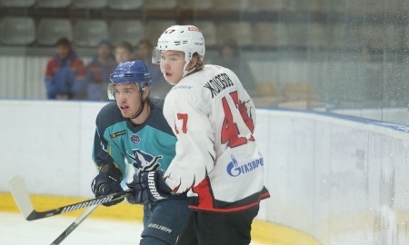 Фоторепортаж с матча МХЛ «Алтай» — «Омские Ястребы» 4:1