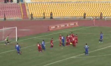 Видео гола Толебека матча Премьер-Лиги «Ордабасы» — «Акжайык»