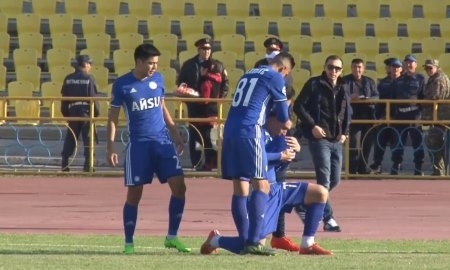 Видео гола Вуяклия матча Премьер-Лиги «Ордабасы» — «Акжайык»