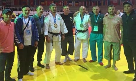 Казахстанский дзюдоист стал чемпионом мира среди ветеранов