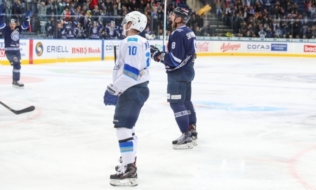 Отчет о матче КХЛ «Динамо» Минск — «Барыс» 3:2 Б