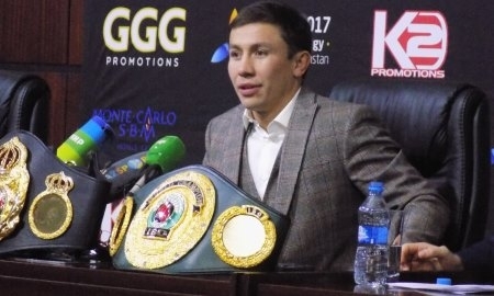 Головкин прибыл на Конвенцию WBC в Баку