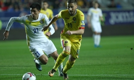 Статистика матча отбора чемпионата мира-2018 Румыния — Казахстан 3:1